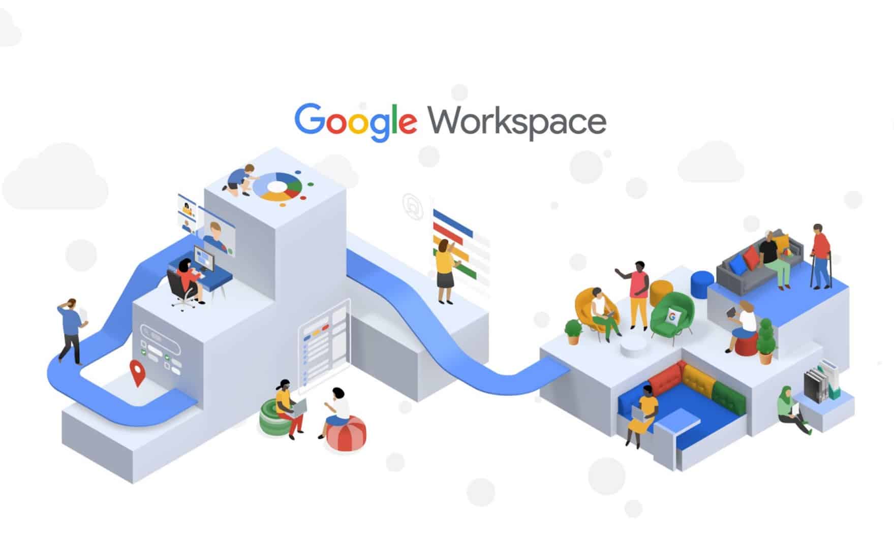 ilustración google workspace