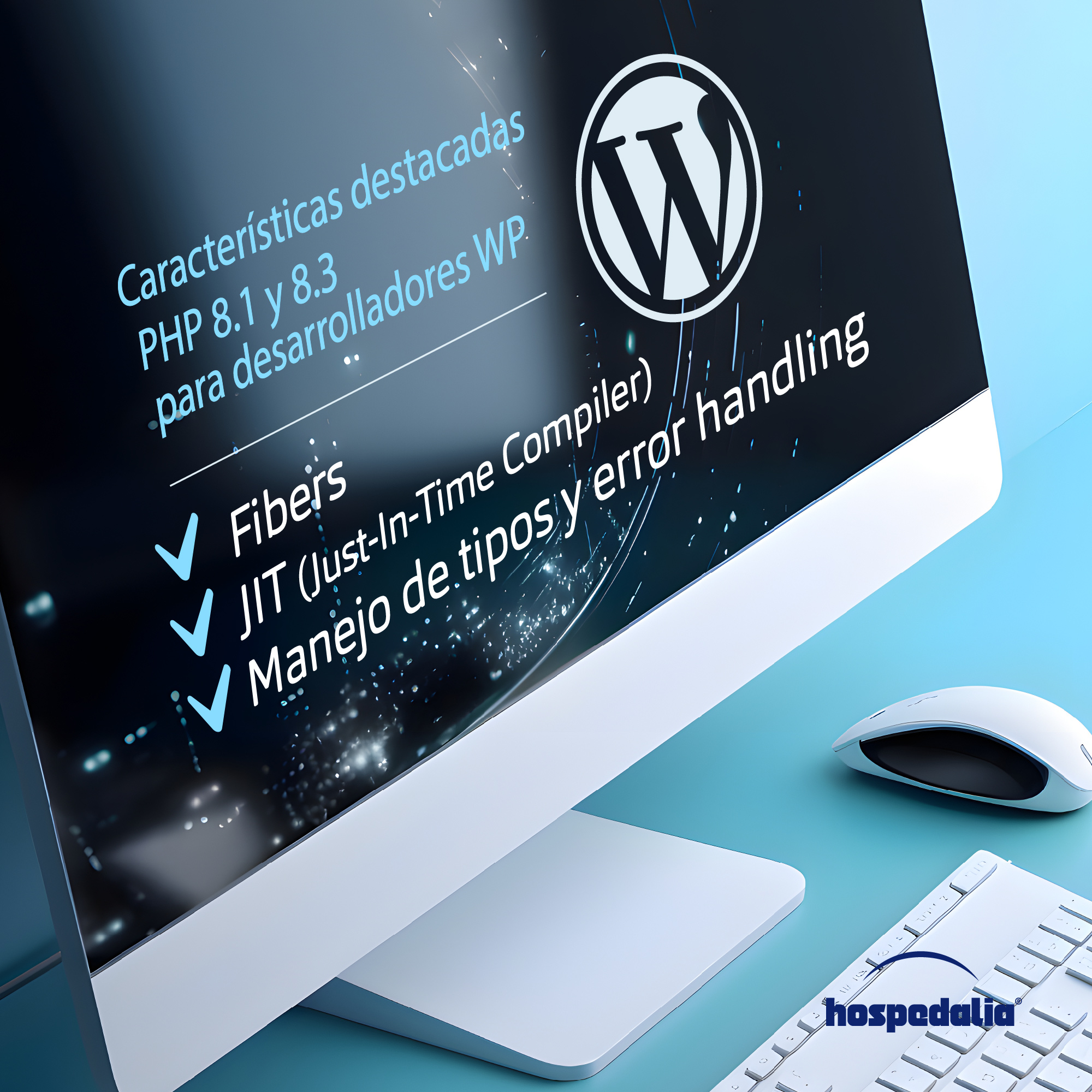 Características destacadas de php en pantalla